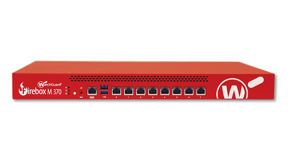 Trade up to WatchGuard Firebox M370 with 1-yr Basic Security Suite