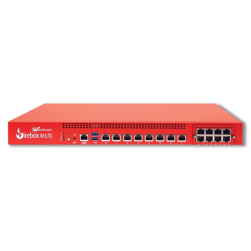 Trade up to WatchGuard Firebox M670 with 1-yr Total Security Suite