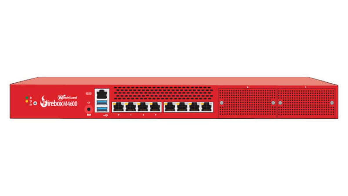 WatchGuard Firebox M4600 with 3-yr Total Security Suite - WG460643